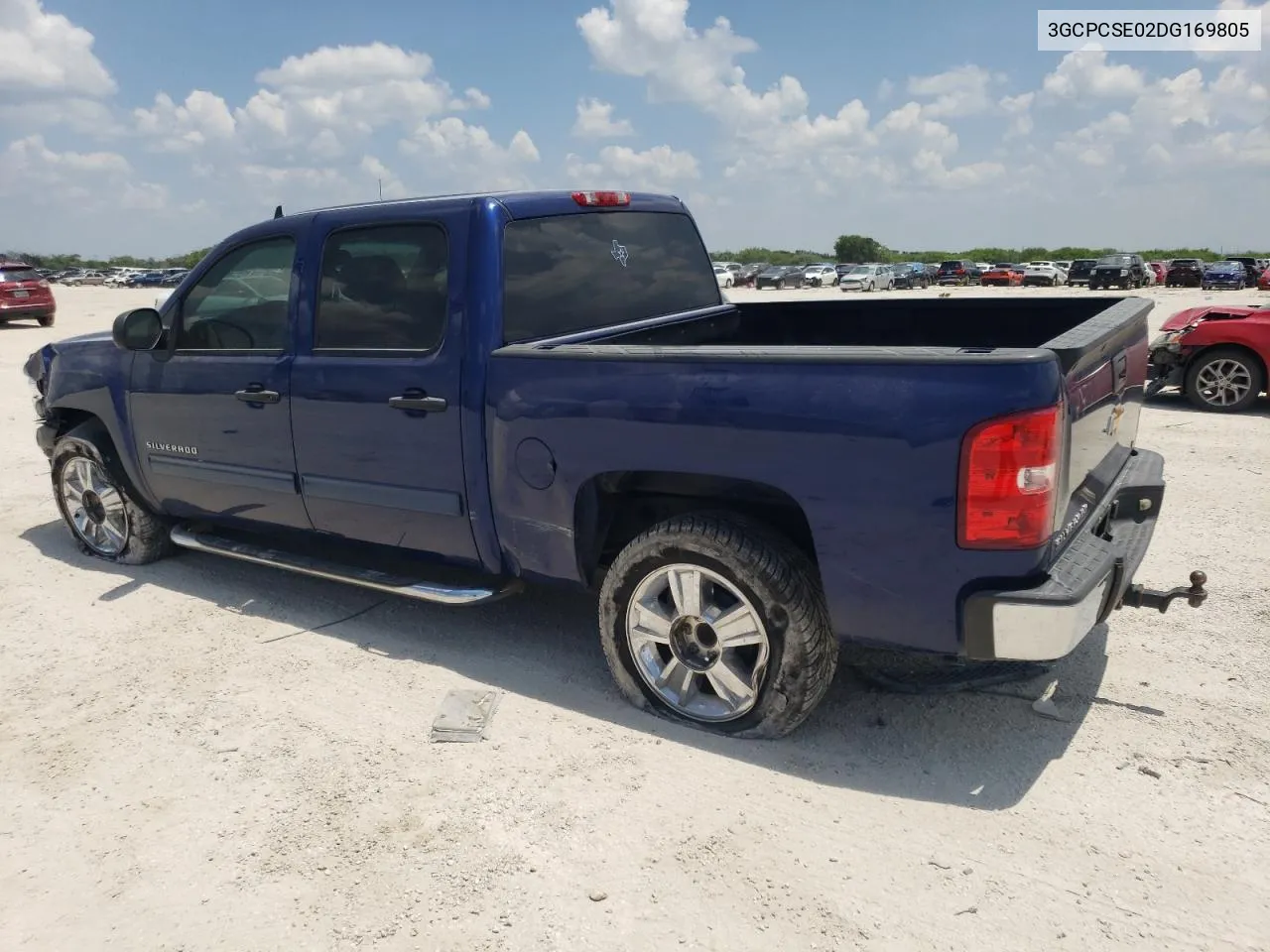 2013 Chevrolet Silverado C1500 Lt VIN: 3GCPCSE02DG169805 Lot: 61173374