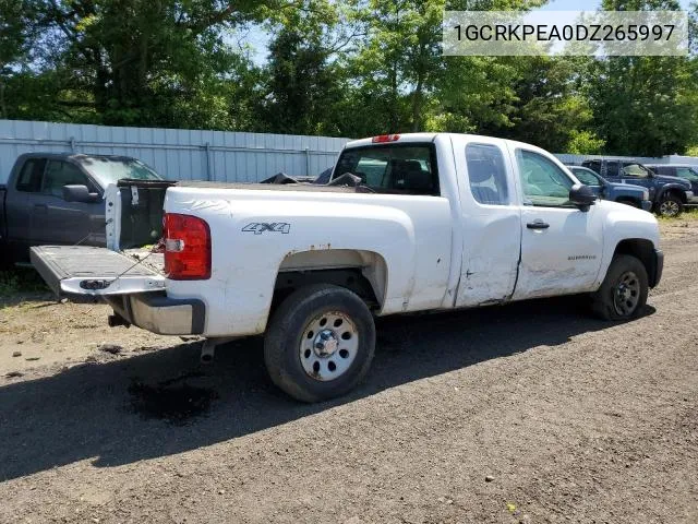 2013 Chevrolet Silverado K1500 VIN: 1GCRKPEA0DZ265997 Lot: 61399024