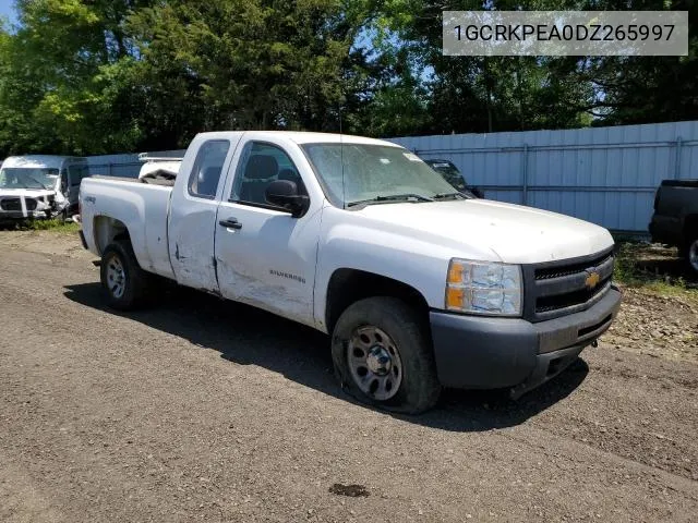 2013 Chevrolet Silverado K1500 VIN: 1GCRKPEA0DZ265997 Lot: 61399024