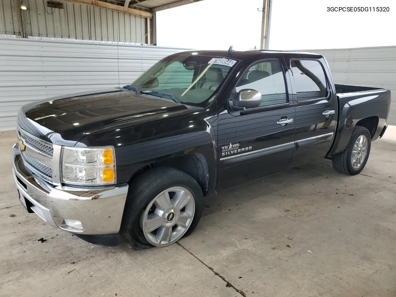 2013 Chevrolet Silverado C1500 Lt VIN: 3GCPCSE05DG115320 Lot: 61689544