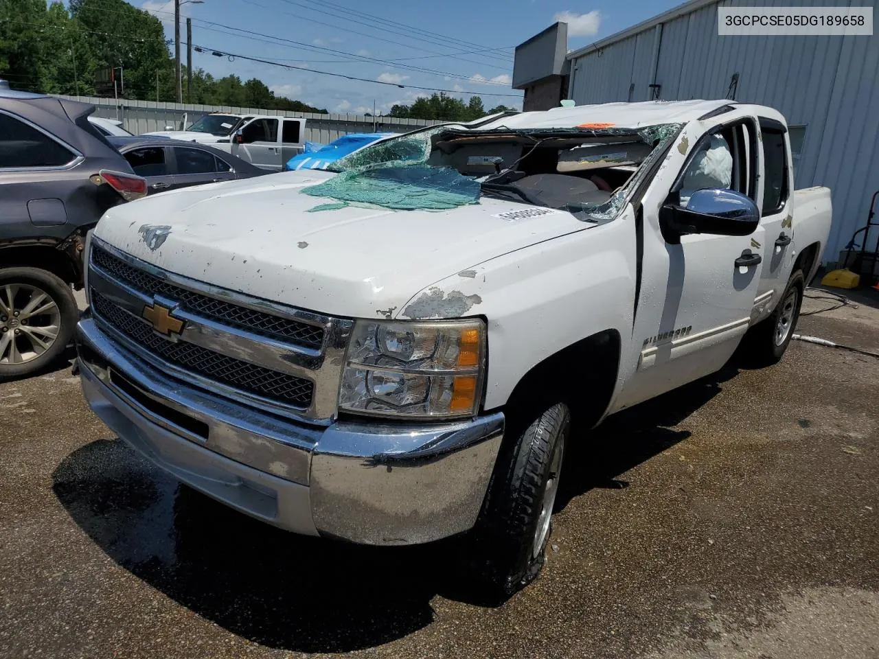 2013 Chevrolet Silverado C1500 Lt VIN: 3GCPCSE05DG189658 Lot: 64888584