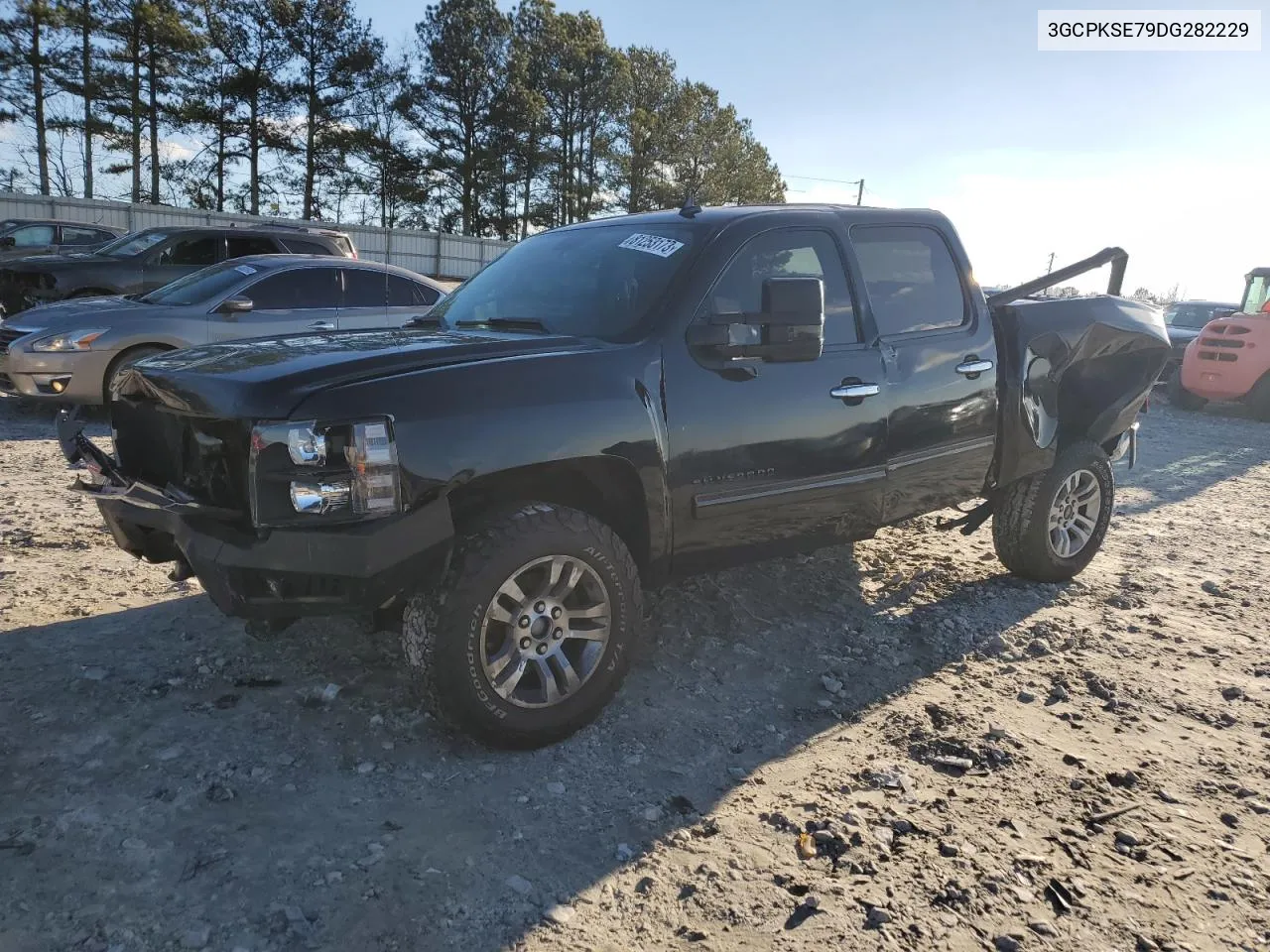 2013 Chevrolet Silverado K1500 Lt VIN: 3GCPKSE79DG282229 Lot: 65058664