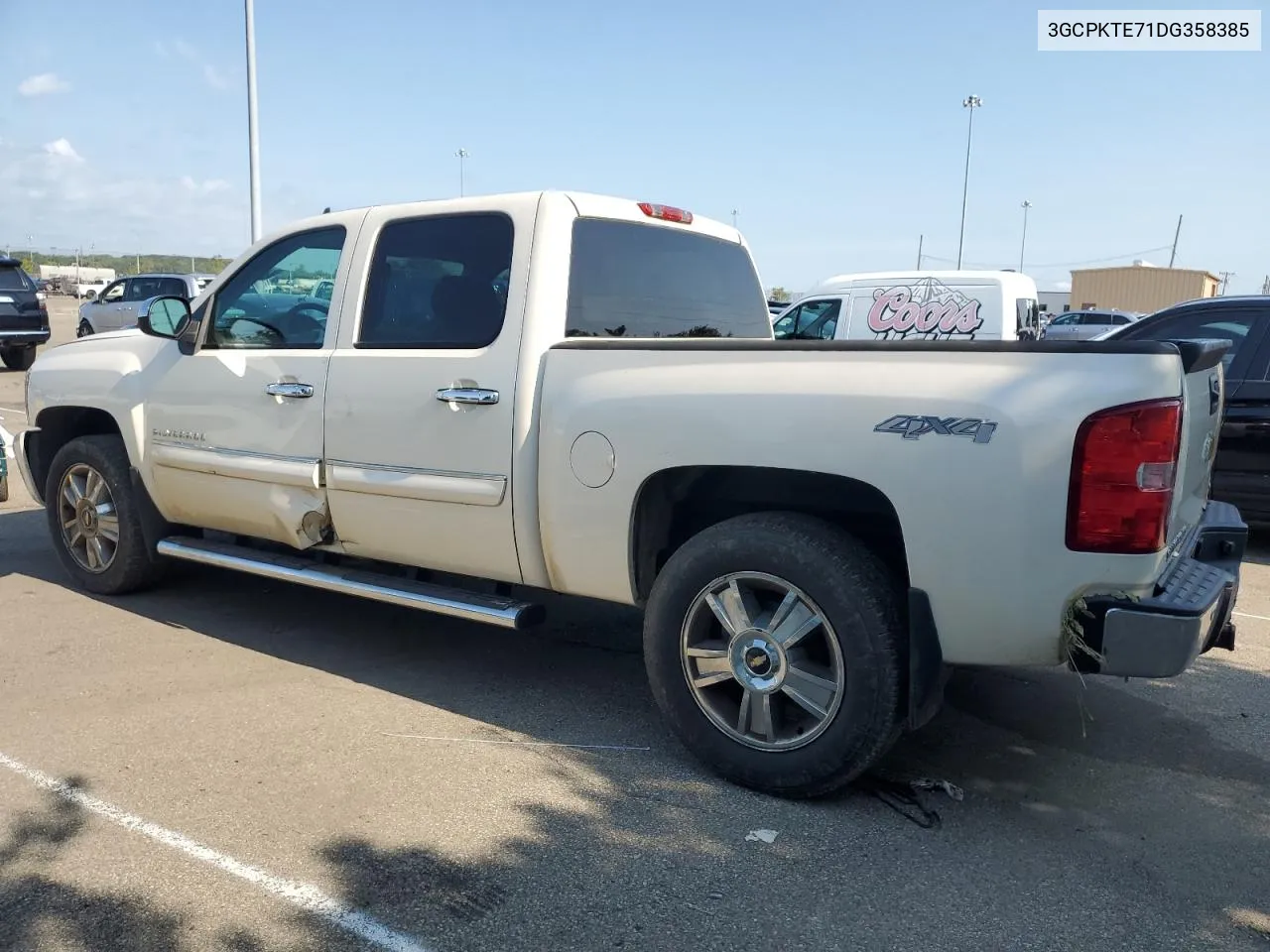 2013 Chevrolet Silverado K1500 Ltz VIN: 3GCPKTE71DG358385 Lot: 65445054