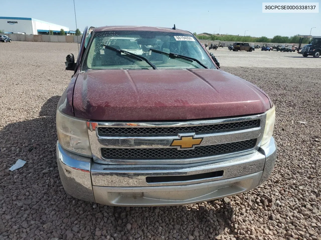 2013 Chevrolet Silverado C1500 Lt VIN: 3GCPCSE00DG338137 Lot: 66194094