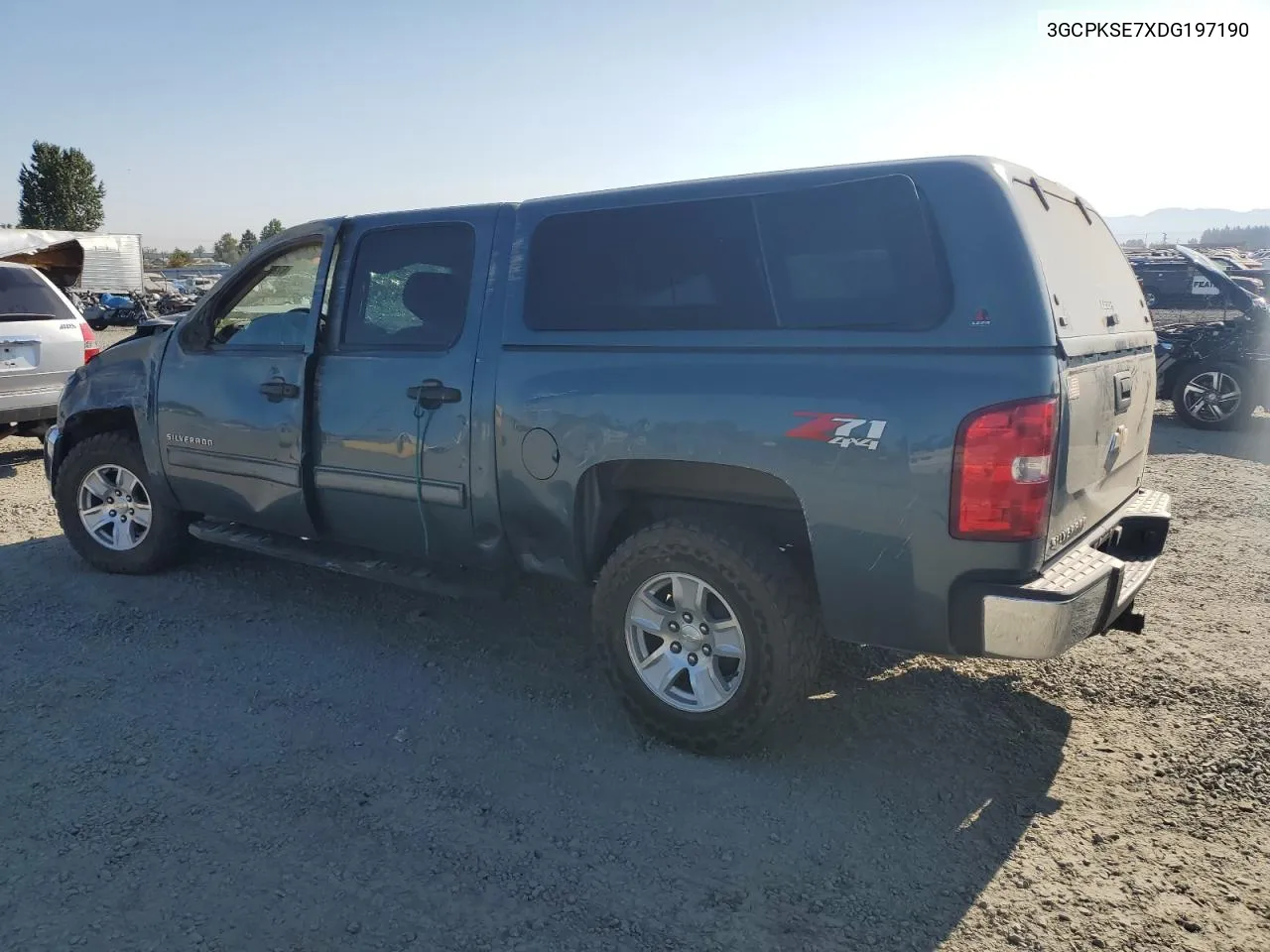 2013 Chevrolet Silverado K1500 Lt VIN: 3GCPKSE7XDG197190 Lot: 67210564