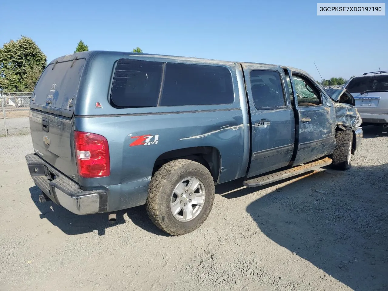 2013 Chevrolet Silverado K1500 Lt VIN: 3GCPKSE7XDG197190 Lot: 67210564