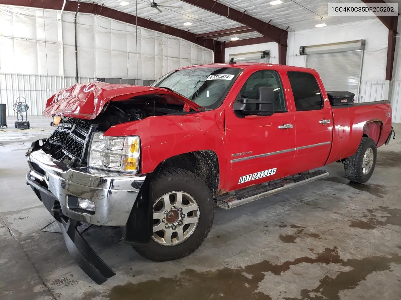 2013 Chevrolet Silverado K3500 Lt VIN: 1GC4K0C85DF205202 Lot: 67350624