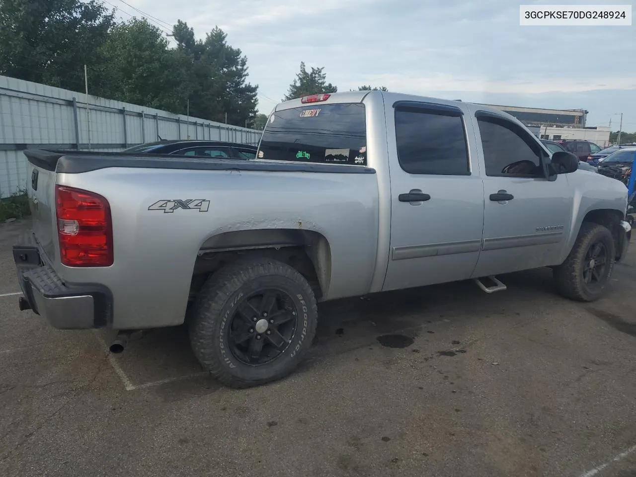 2013 Chevrolet Silverado K1500 Lt VIN: 3GCPKSE70DG248924 Lot: 67554624