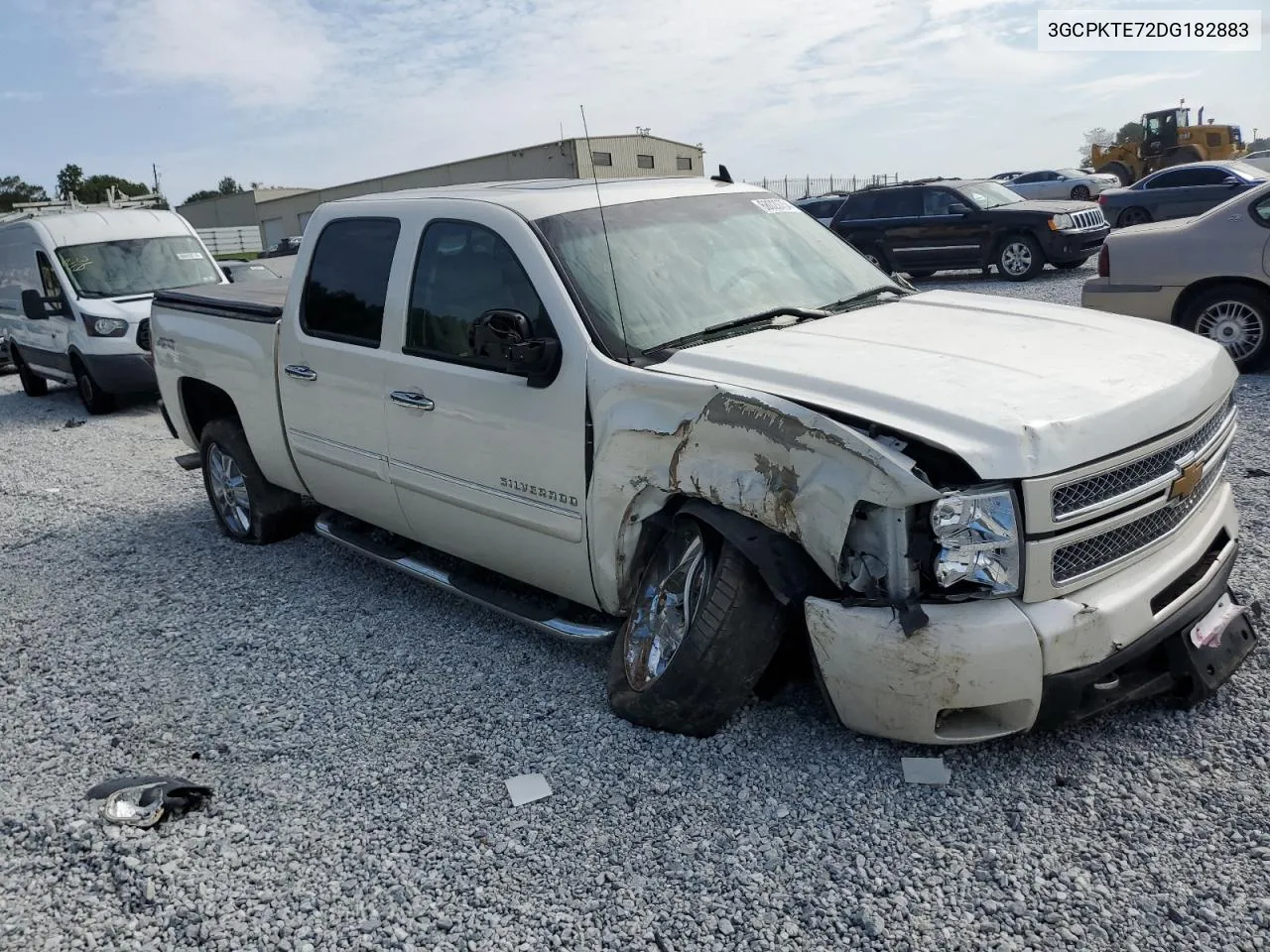 2013 Chevrolet Silverado K1500 Ltz VIN: 3GCPKTE72DG182883 Lot: 68020754