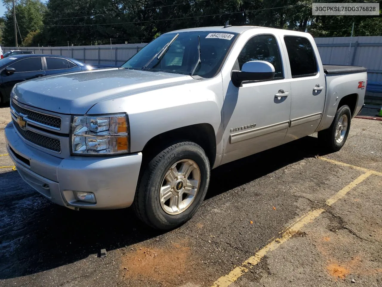 2013 Chevrolet Silverado K1500 Lt VIN: 3GCPKSE78DG376828 Lot: 68459084