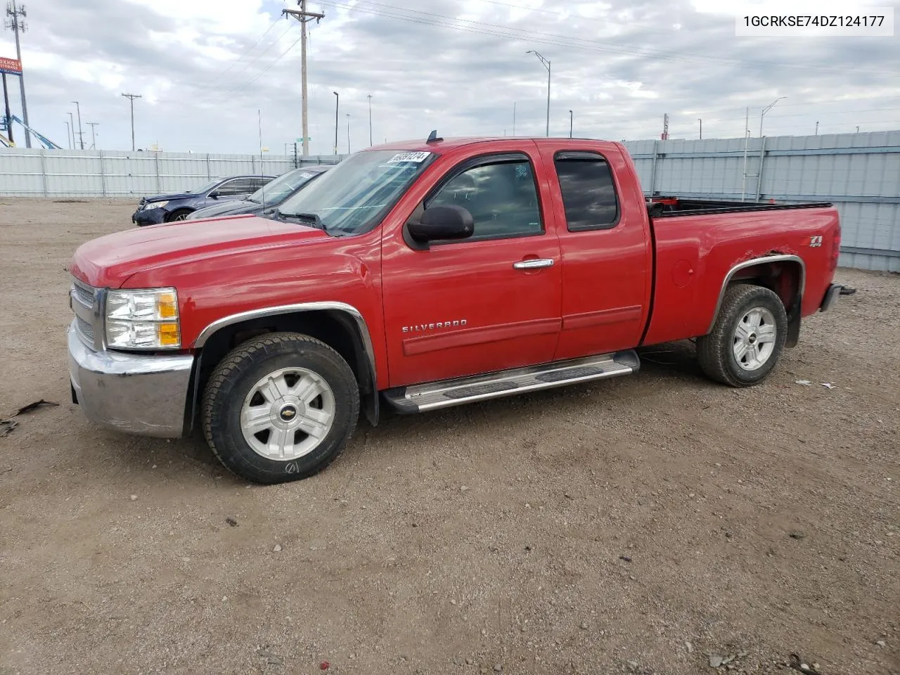 2013 Chevrolet Silverado K1500 Lt VIN: 1GCRKSE74DZ124177 Lot: 69391274