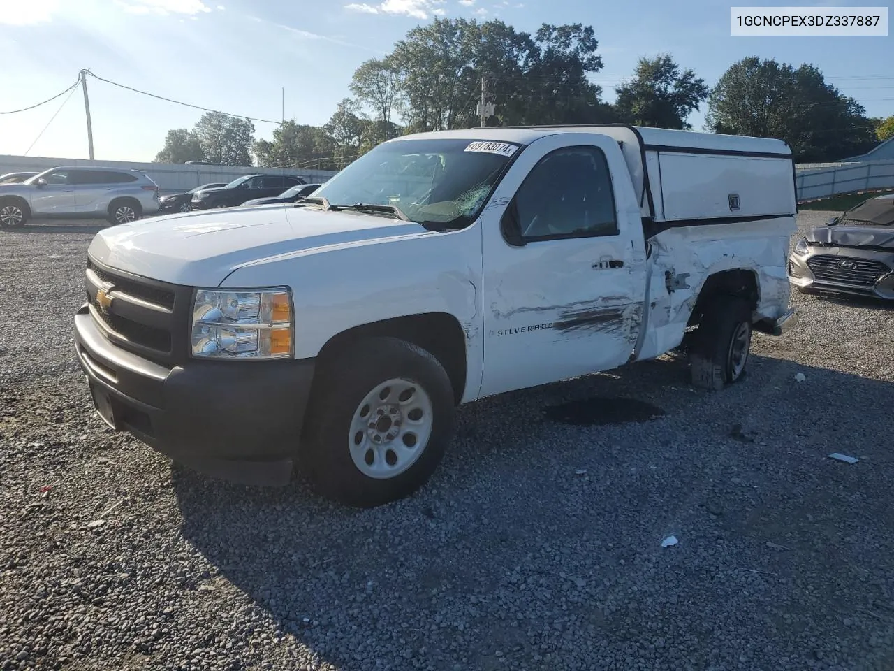 2013 Chevrolet Silverado C1500 VIN: 1GCNCPEX3DZ337887 Lot: 69783074