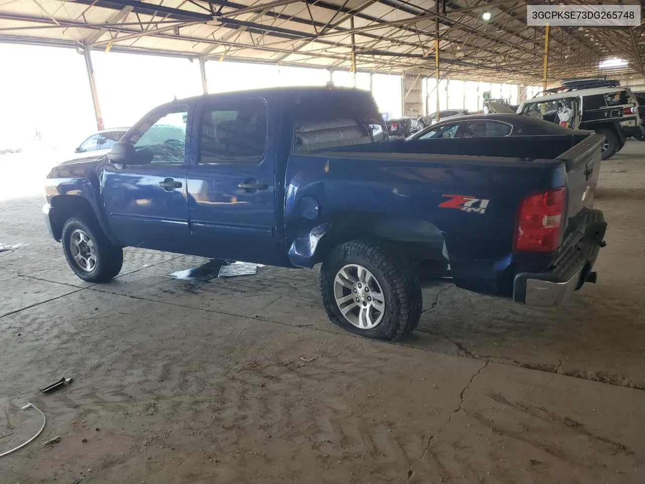 2013 Chevrolet Silverado K1500 Lt VIN: 3GCPKSE73DG265748 Lot: 69791484