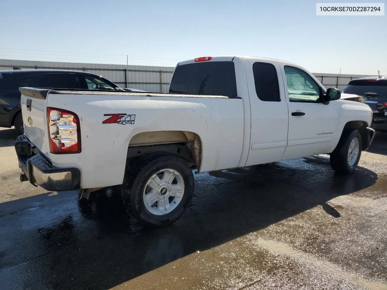 2013 Chevrolet Silverado K1500 Lt VIN: 1GCRKSE70DZ287294 Lot: 69992904