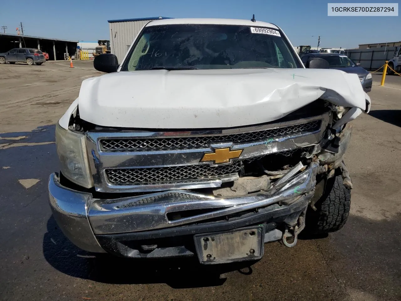 2013 Chevrolet Silverado K1500 Lt VIN: 1GCRKSE70DZ287294 Lot: 69992904