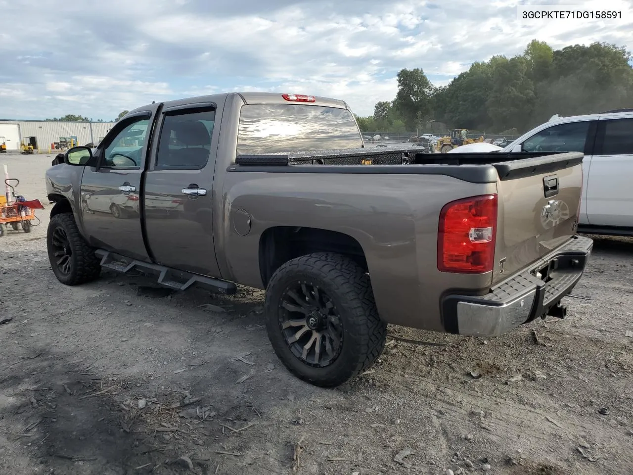 2013 Chevrolet Silverado K1500 Ltz VIN: 3GCPKTE71DG158591 Lot: 70028134