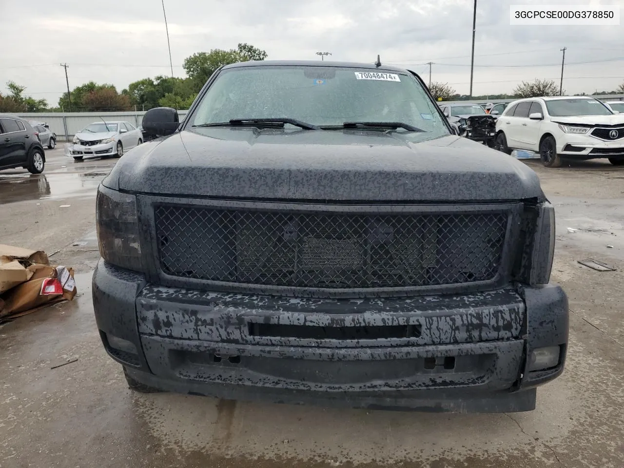 2013 Chevrolet Silverado C1500 Lt VIN: 3GCPCSE00DG378850 Lot: 70048474