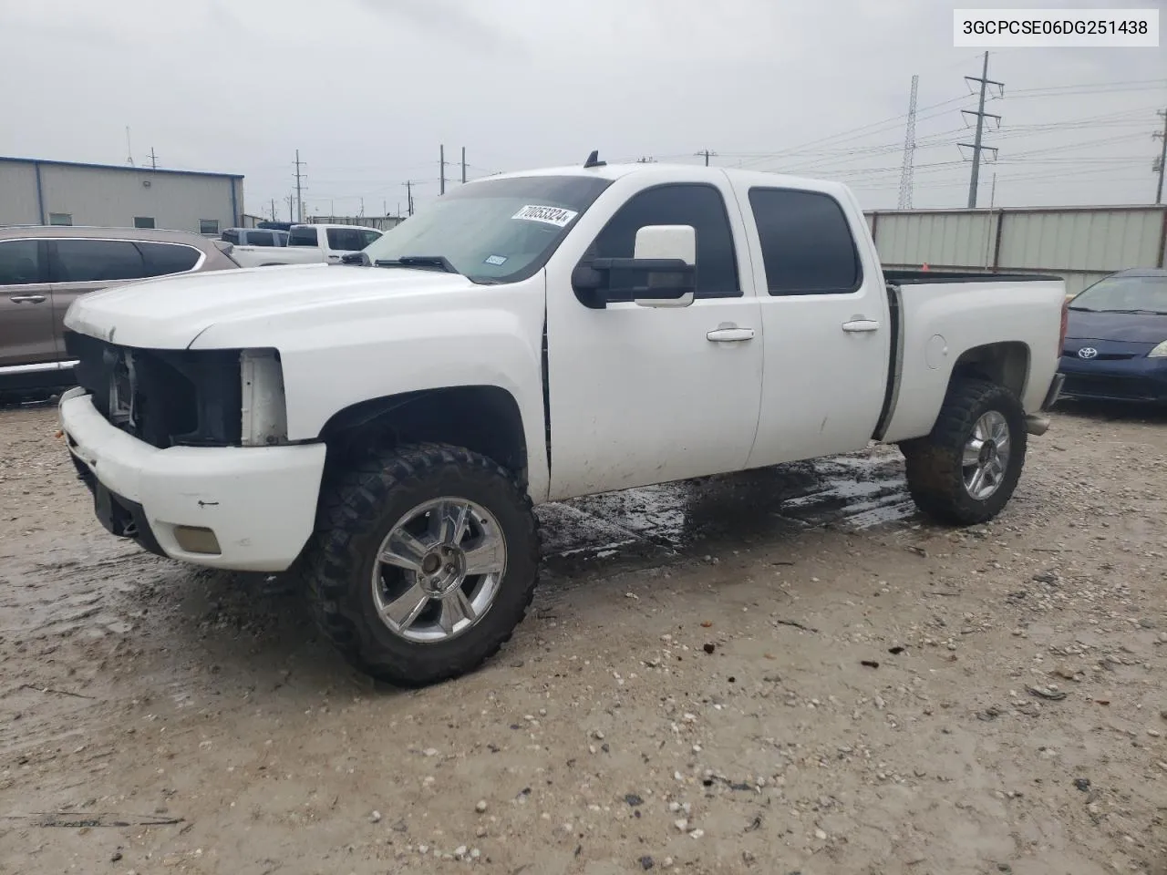 2013 Chevrolet Silverado C1500 Lt VIN: 3GCPCSE06DG251438 Lot: 70053324