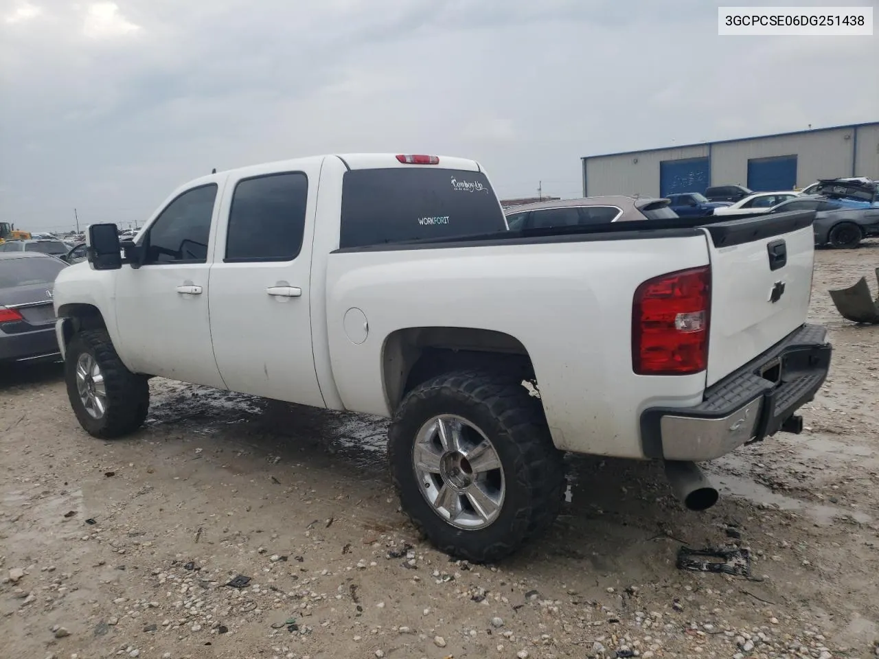 2013 Chevrolet Silverado C1500 Lt VIN: 3GCPCSE06DG251438 Lot: 70053324