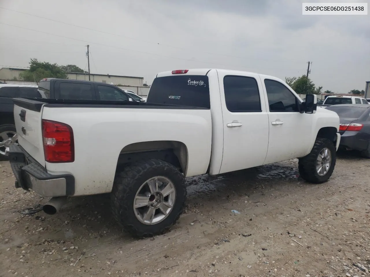 2013 Chevrolet Silverado C1500 Lt VIN: 3GCPCSE06DG251438 Lot: 70053324