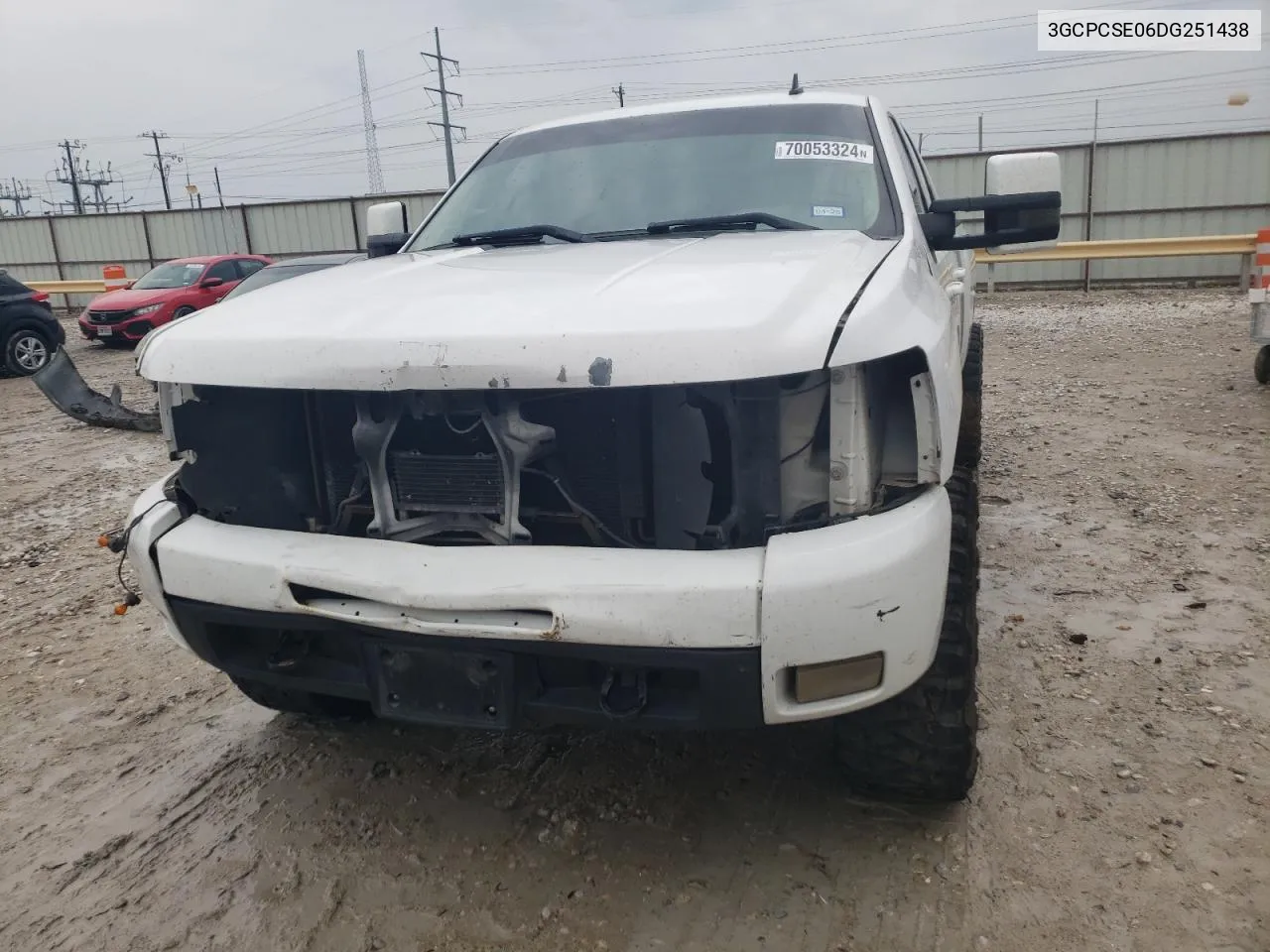 2013 Chevrolet Silverado C1500 Lt VIN: 3GCPCSE06DG251438 Lot: 70053324