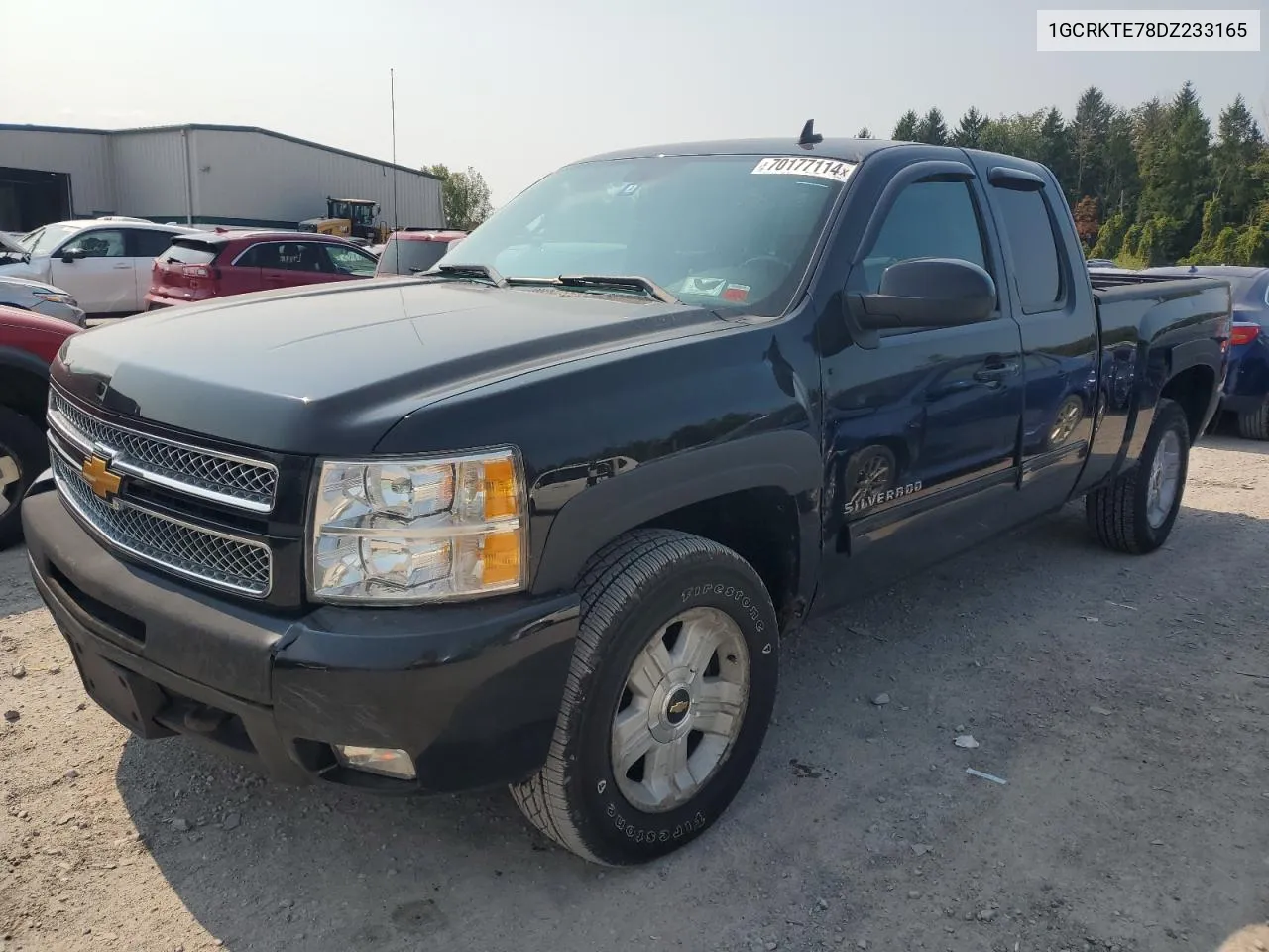 2013 Chevrolet Silverado K1500 Ltz VIN: 1GCRKTE78DZ233165 Lot: 70177114