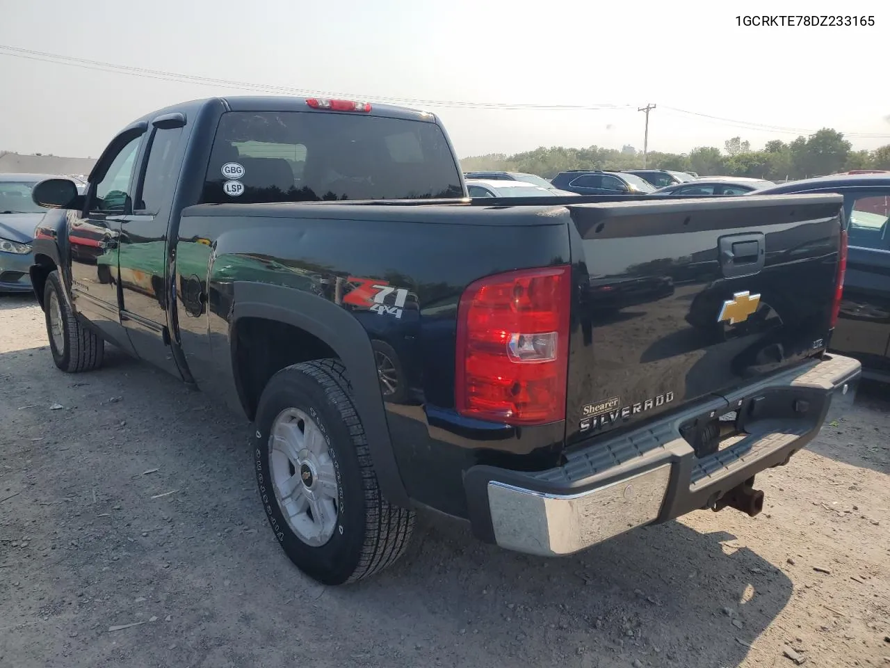 2013 Chevrolet Silverado K1500 Ltz VIN: 1GCRKTE78DZ233165 Lot: 70177114