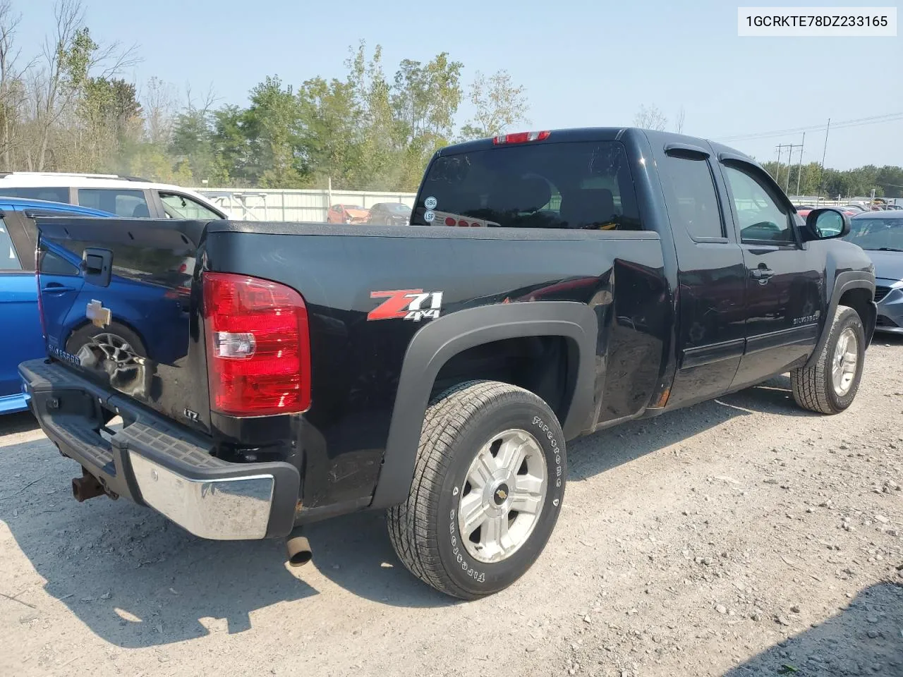 2013 Chevrolet Silverado K1500 Ltz VIN: 1GCRKTE78DZ233165 Lot: 70177114