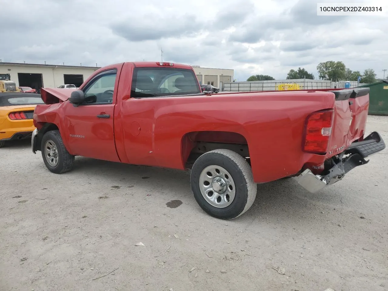 2013 Chevrolet Silverado C1500 VIN: 1GCNCPEX2DZ403314 Lot: 70292584