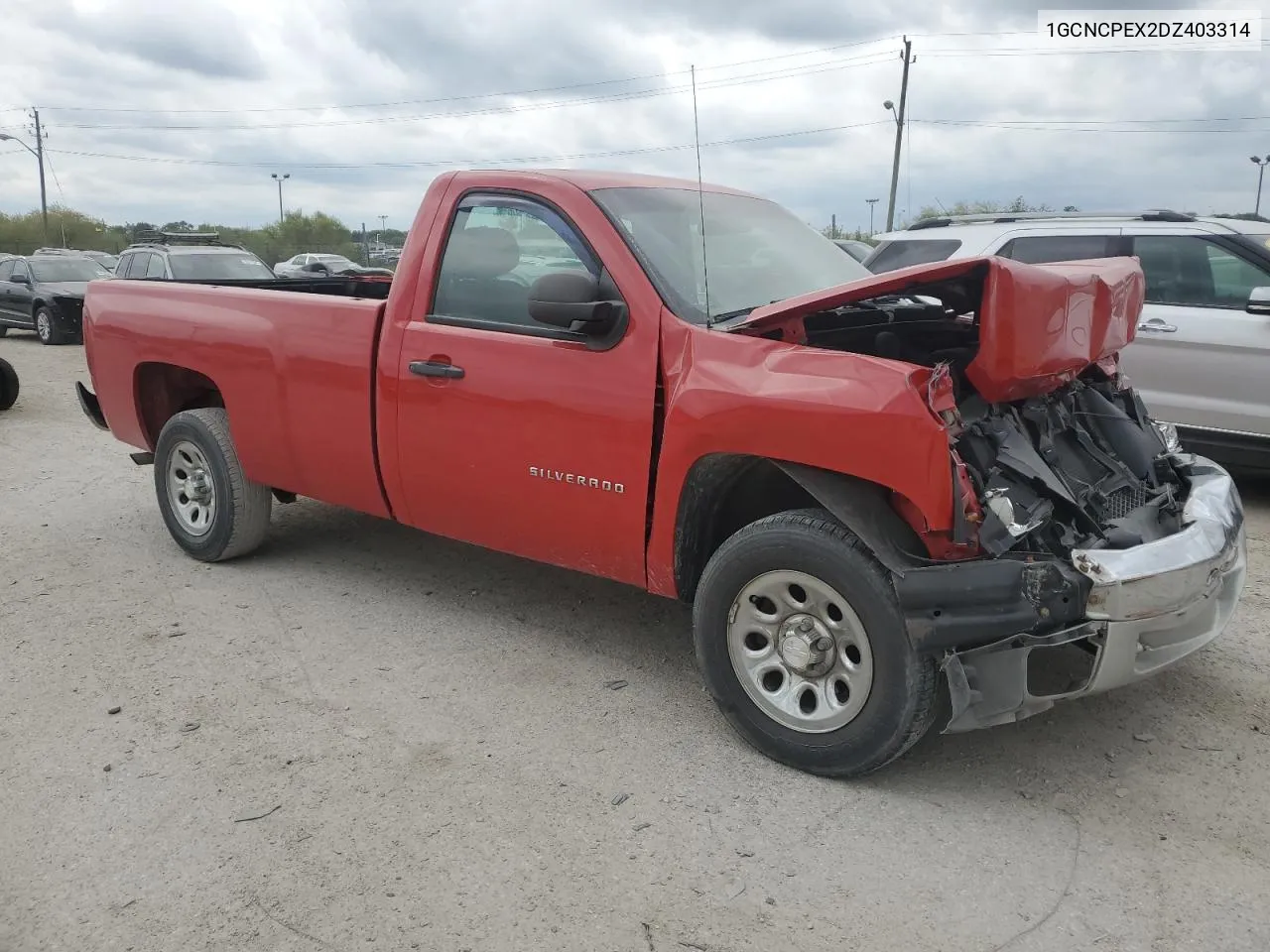 2013 Chevrolet Silverado C1500 VIN: 1GCNCPEX2DZ403314 Lot: 70292584