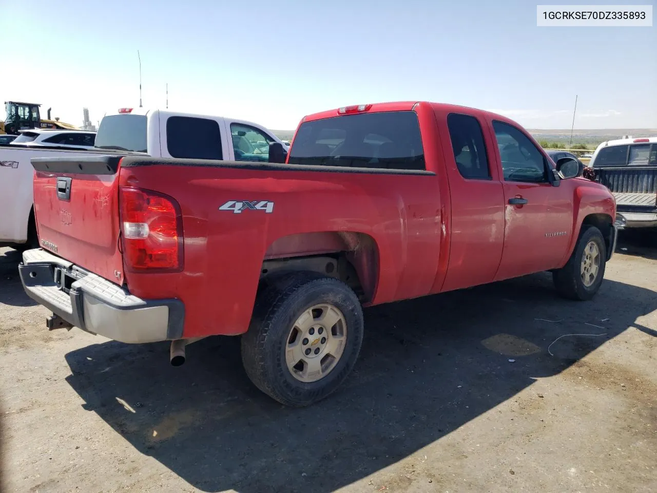 2013 Chevrolet Silverado K1500 Lt VIN: 1GCRKSE70DZ335893 Lot: 70366574