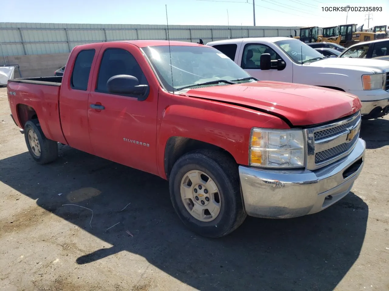 2013 Chevrolet Silverado K1500 Lt VIN: 1GCRKSE70DZ335893 Lot: 70366574