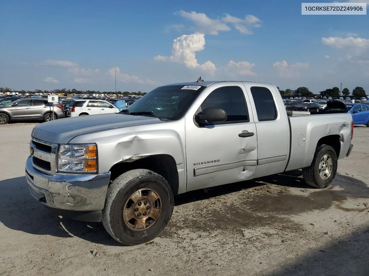 2013 Chevrolet Silverado K1500 Lt VIN: 1GCRKSE72DZ249906 Lot: 70435304