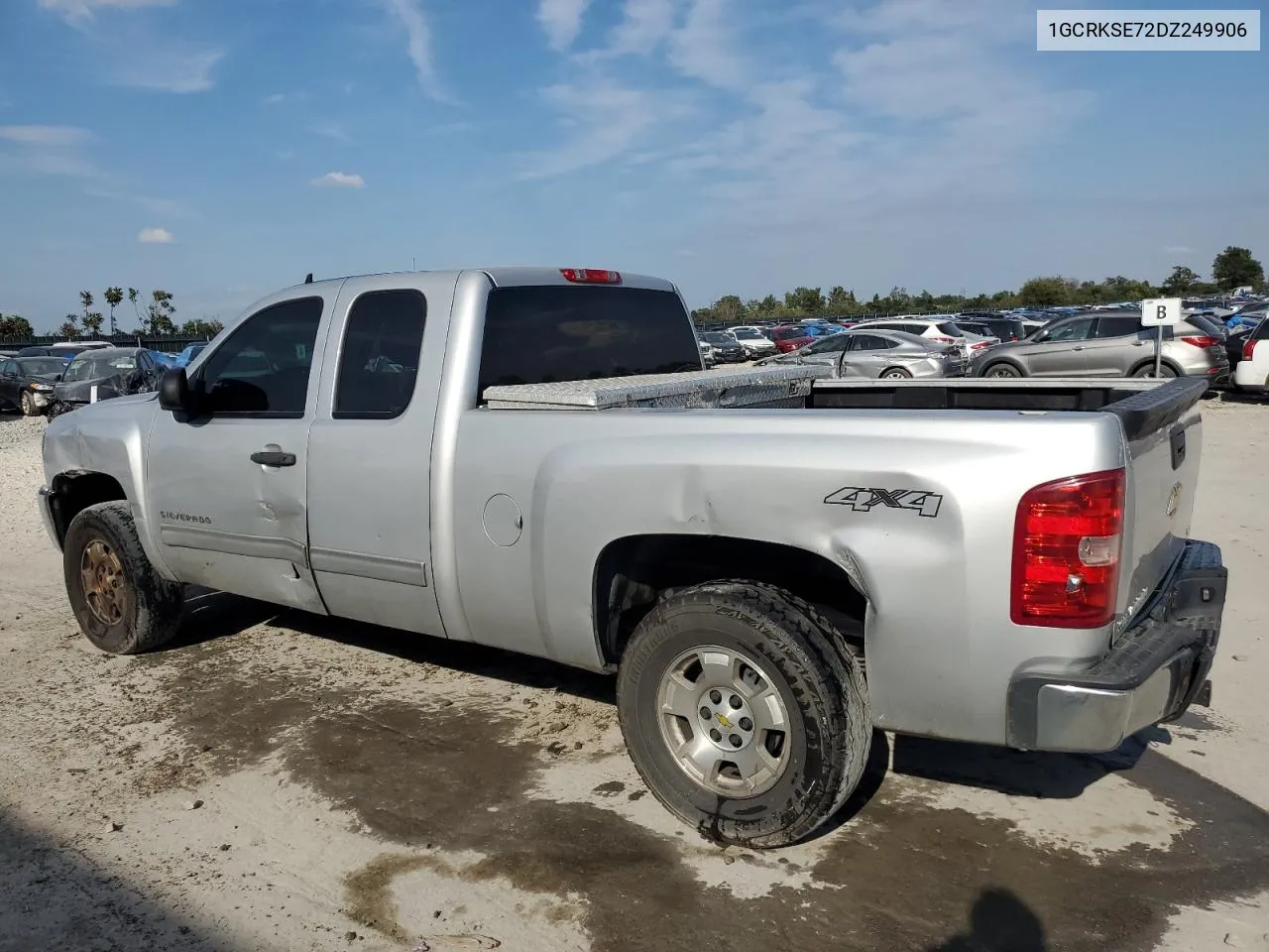 2013 Chevrolet Silverado K1500 Lt VIN: 1GCRKSE72DZ249906 Lot: 70435304