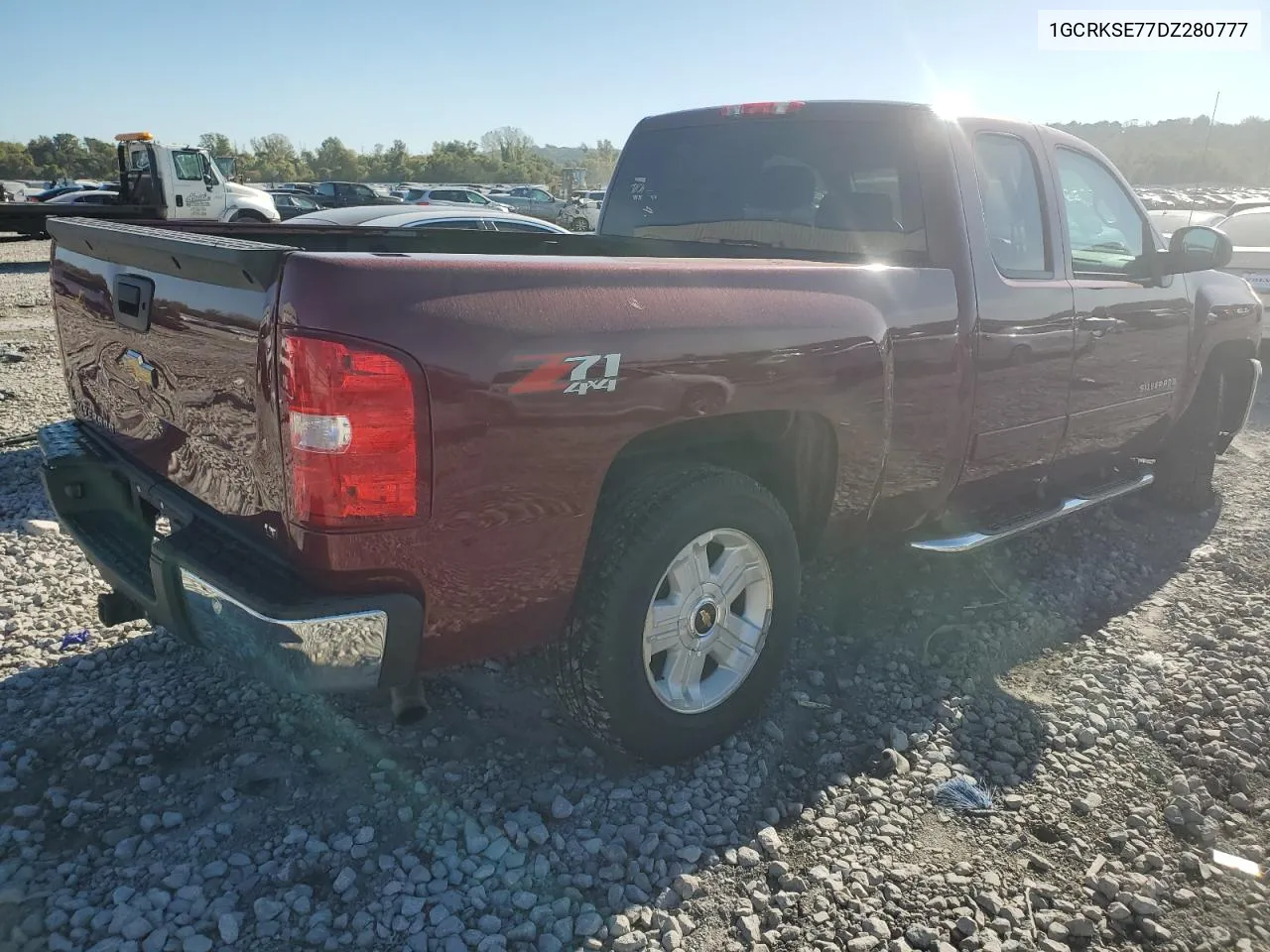 2013 Chevrolet Silverado K1500 Lt VIN: 1GCRKSE77DZ280777 Lot: 70576184