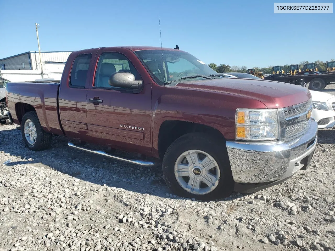 2013 Chevrolet Silverado K1500 Lt VIN: 1GCRKSE77DZ280777 Lot: 70576184