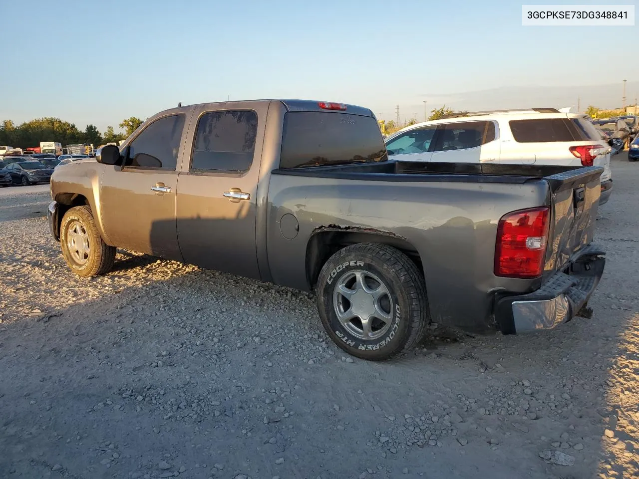 2013 Chevrolet Silverado K1500 Lt VIN: 3GCPKSE73DG348841 Lot: 71023204