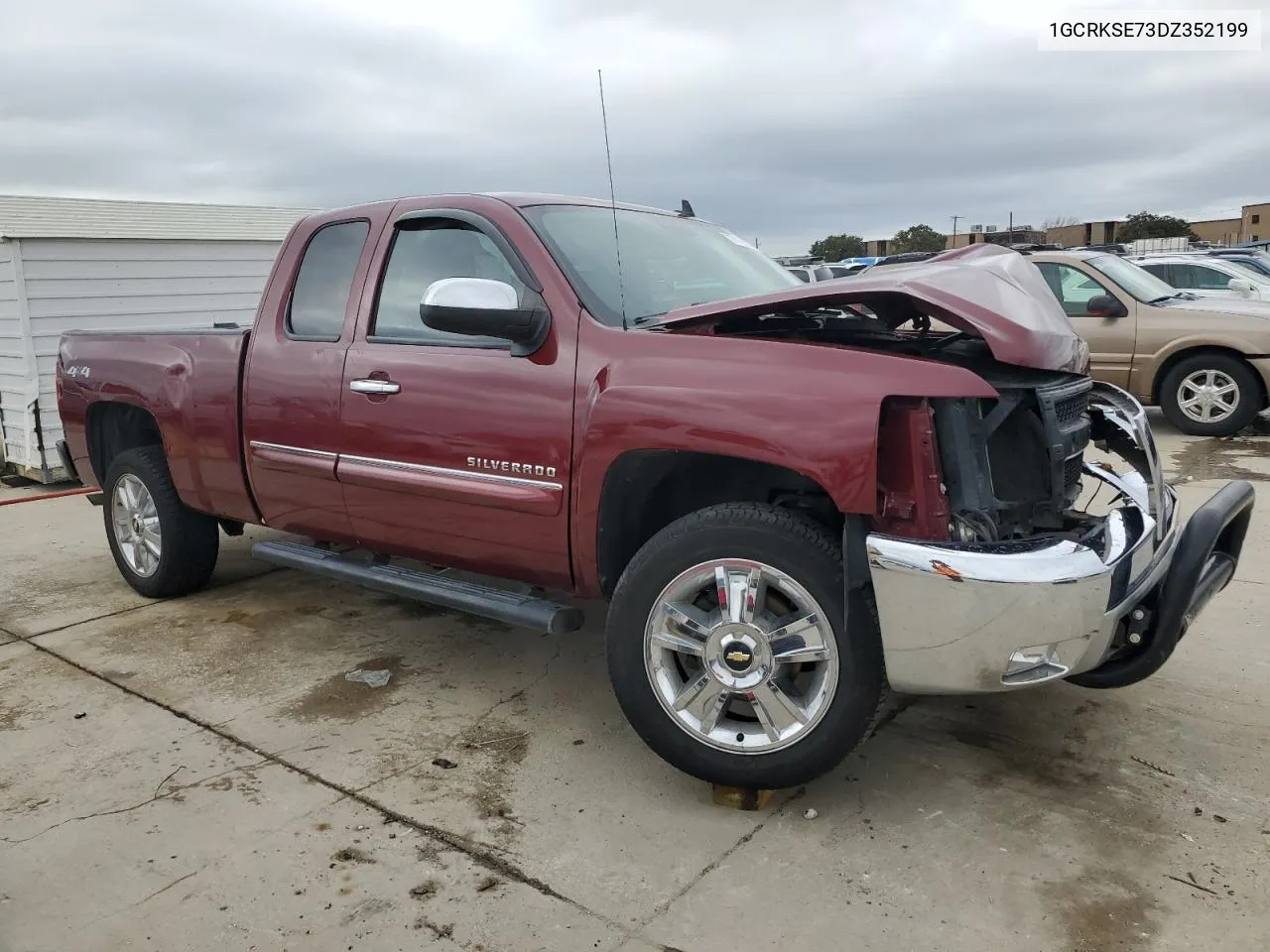 2013 Chevrolet Silverado K1500 Lt VIN: 1GCRKSE73DZ352199 Lot: 71120024