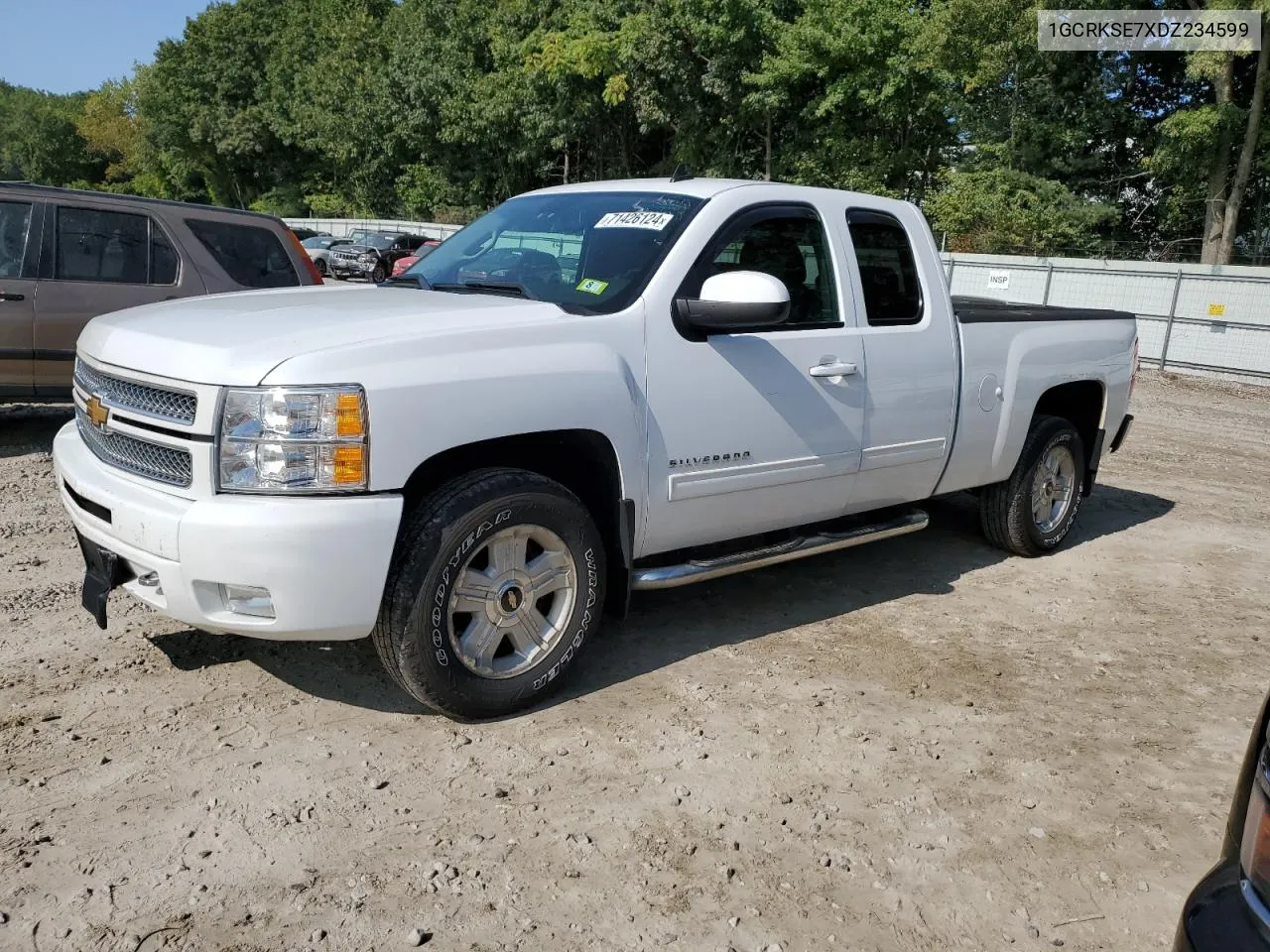 2013 Chevrolet Silverado K1500 Lt VIN: 1GCRKSE7XDZ234599 Lot: 71426124