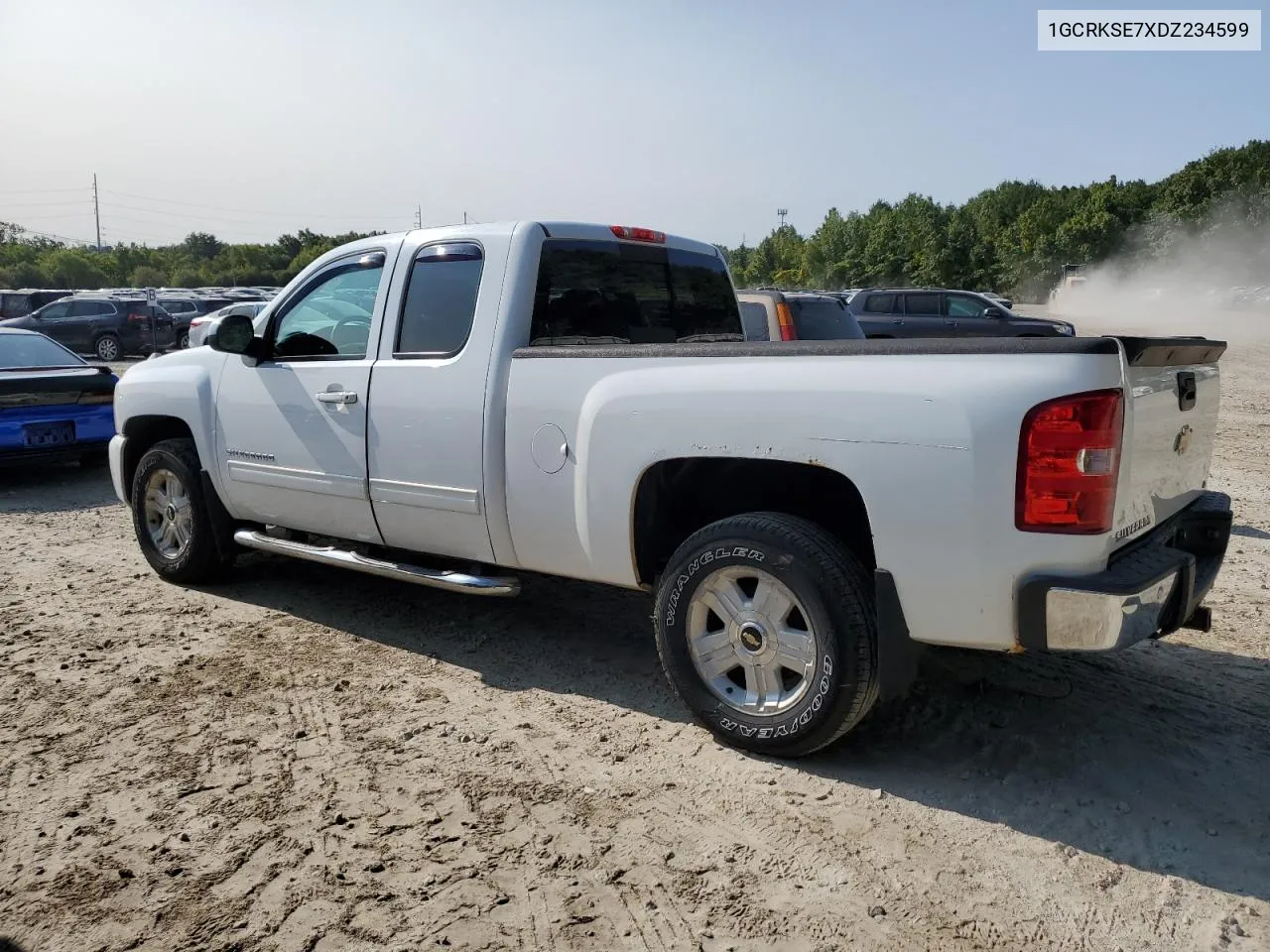 1GCRKSE7XDZ234599 2013 Chevrolet Silverado K1500 Lt