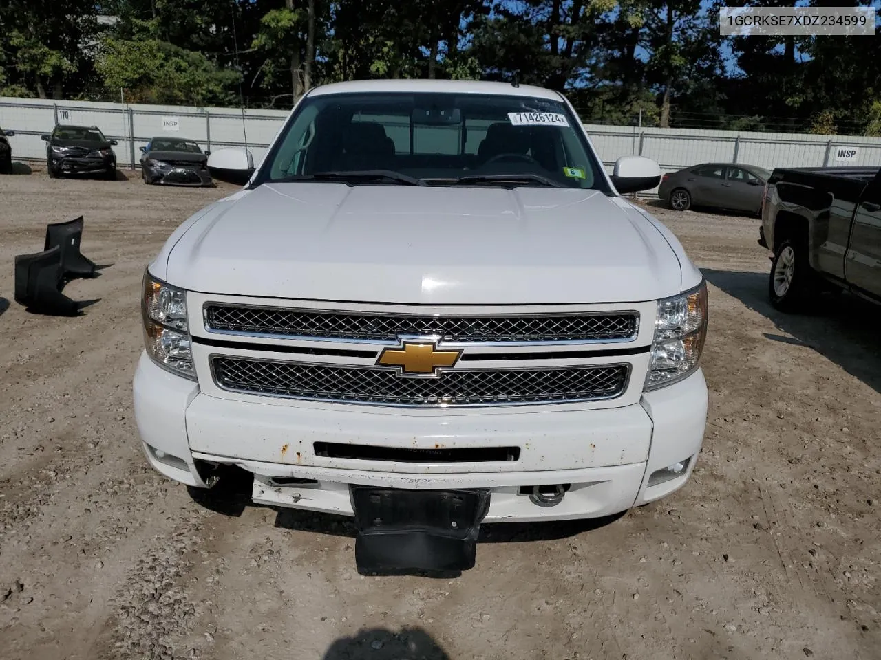 1GCRKSE7XDZ234599 2013 Chevrolet Silverado K1500 Lt