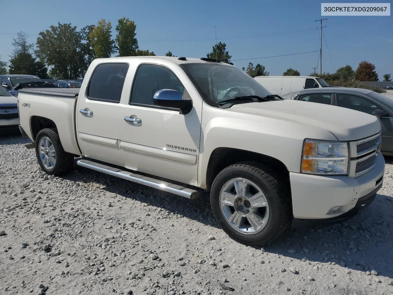 2013 Chevrolet Silverado K1500 Ltz VIN: 3GCPKTE7XDG209067 Lot: 71442394