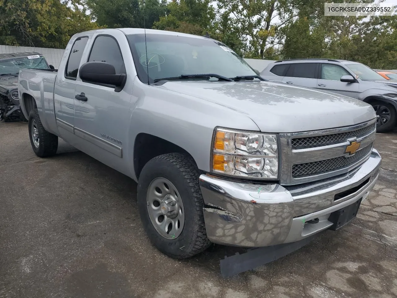 2013 Chevrolet Silverado K1500 Lt VIN: 1GCRKSEA0DZ339552 Lot: 71480494