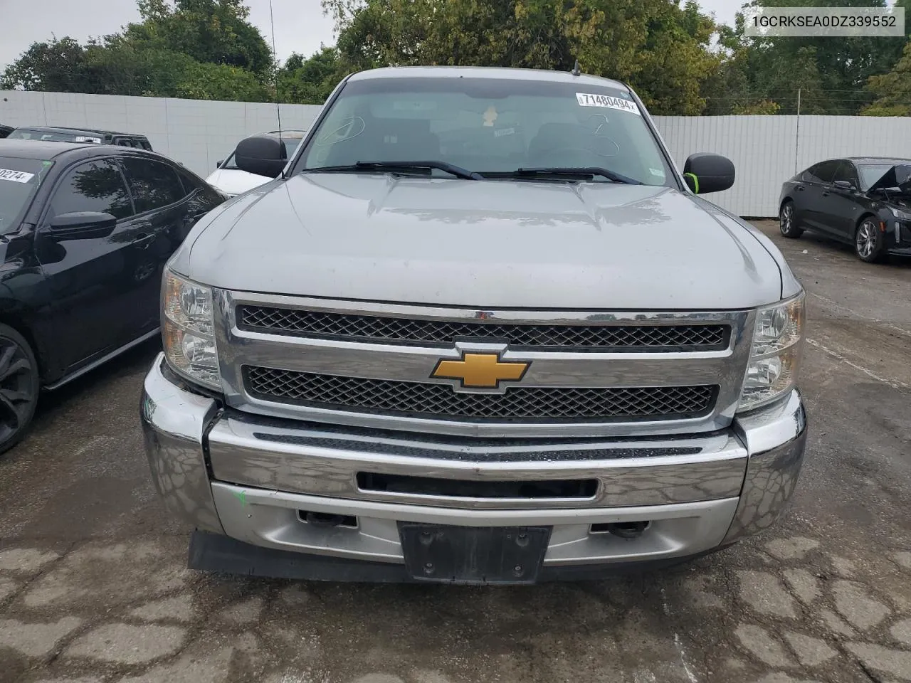 2013 Chevrolet Silverado K1500 Lt VIN: 1GCRKSEA0DZ339552 Lot: 71480494