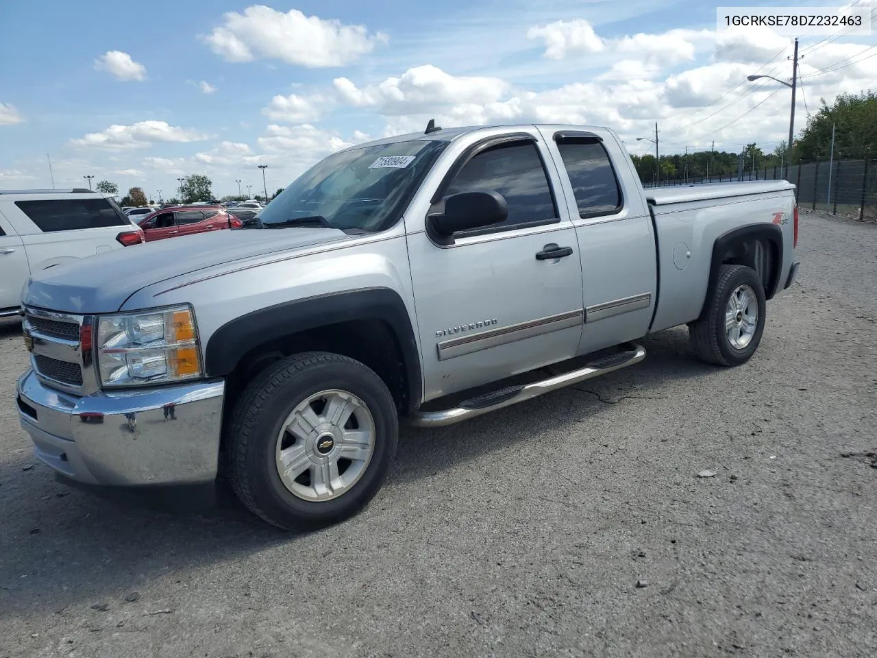 2013 Chevrolet Silverado K1500 Lt VIN: 1GCRKSE78DZ232463 Lot: 71580904