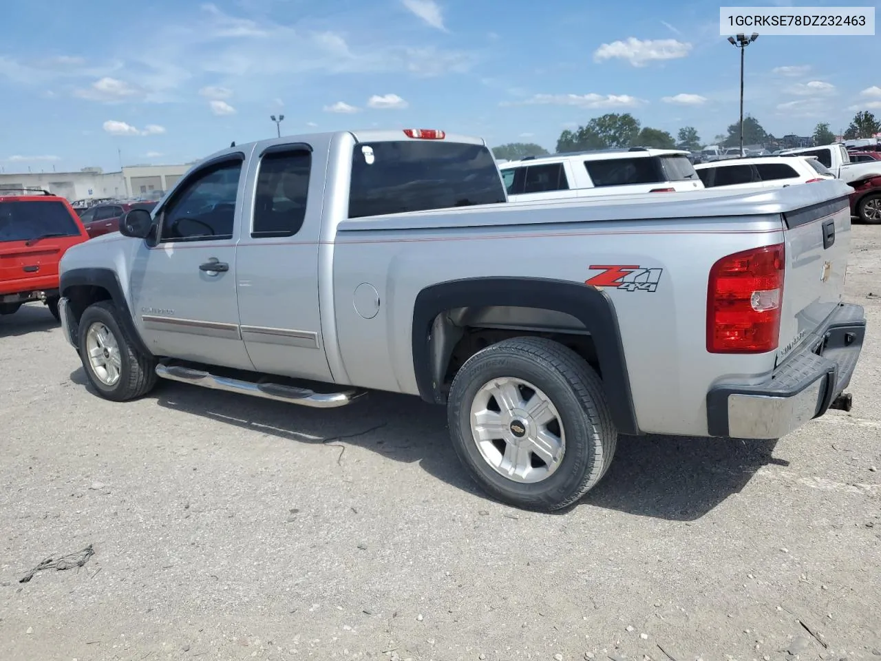 2013 Chevrolet Silverado K1500 Lt VIN: 1GCRKSE78DZ232463 Lot: 71580904