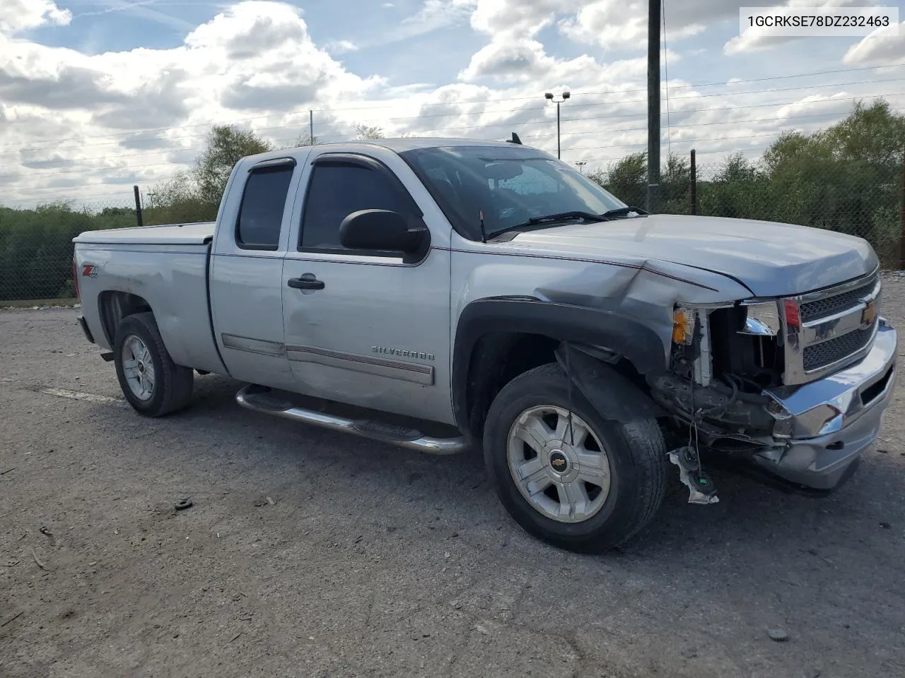 2013 Chevrolet Silverado K1500 Lt VIN: 1GCRKSE78DZ232463 Lot: 71580904