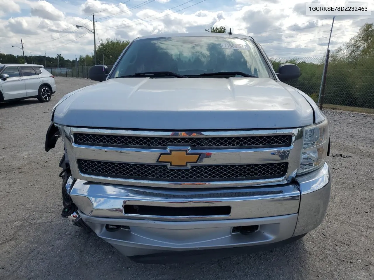 2013 Chevrolet Silverado K1500 Lt VIN: 1GCRKSE78DZ232463 Lot: 71580904