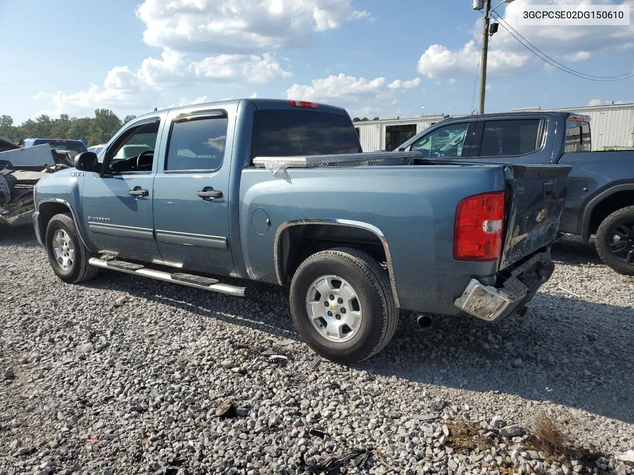 2013 Chevrolet Silverado C1500 Lt VIN: 3GCPCSE02DG150610 Lot: 71806344