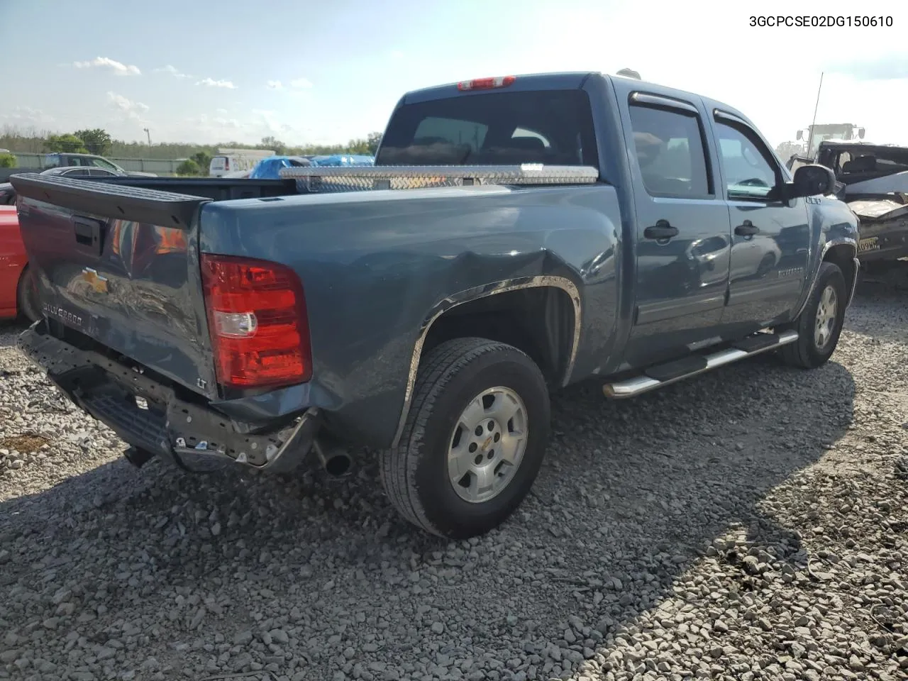 2013 Chevrolet Silverado C1500 Lt VIN: 3GCPCSE02DG150610 Lot: 71806344